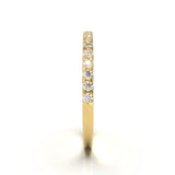 Churumbela Montada en U Oro Amarillo 0.02 ct