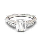 Cathedral Solitaire Frame 1.8mm thickness Yellow Gold