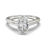 Cathedral Solitaire Frame 1.8mm thickness Yellow Gold