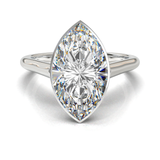 Cathedral Solitaire Frame 1.8mm thickness Yellow Gold