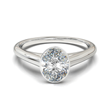 Cathedral Solitaire Frame 1.8mm thickness Yellow Gold