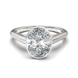 Cathedral Solitaire Frame 1.8mm thickness Yellow Gold