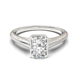 Cathedral Solitaire Frame 1.8mm thickness Yellow Gold