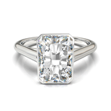 Cathedral Solitaire Frame 1.8mm thickness Yellow Gold