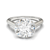 Cathedral Solitaire Frame 1.8mm thickness Yellow Gold
