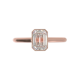 Cathedral Solitaire Frame 1.8mm thickness Yellow Gold