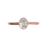 Cathedral Solitaire Frame 1.8mm thickness Yellow Gold