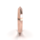 Argolla Dos Aguas Oro Rosa