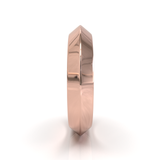 Argolla Dos Aguas Oro Rosa