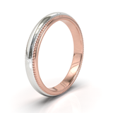 Argolla Milgrain 2 Tonos OB/OR
