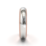 Argolla Milgrain 2 Tonos OB/OR