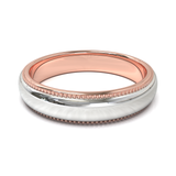 Argolla Milgrain 2 Tonos OB/OR