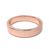 Argolla Plana Oro Rosa