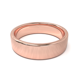 Argolla Plana Oro Rosa