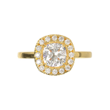 Halo Frame 0.01 Yellow Gold