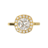 Halo Frame 0.01 Yellow Gold