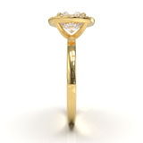 Halo Frame 0.01 Yellow Gold