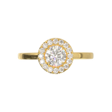 Halo Frame 0.01 Yellow Gold
