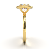 Halo Frame 0.01 Yellow Gold