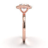 Montura Halo 0.01 Oro Rosa