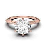 Tiffany frame 6 nails 2 waters 1.8mm thickness Rose Gold