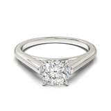 Cathedral Solitaire Frame 1.8mm thickness White Gold