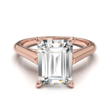 Cathedral Solitaire Frame 1.8mm thickness Rose Gold