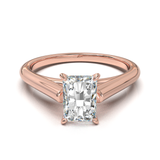 Cathedral Solitaire Frame 1.8mm thickness Rose Gold