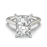 Cathedral Solitaire Frame 1.8mm thickness White Gold