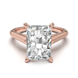 Cathedral Solitaire Frame 1.8mm thickness Rose Gold