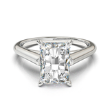 Cathedral Solitaire Frame 1.8mm thickness White Gold