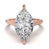 Cathedral Solitaire Frame 1.8mm thickness Rose Gold
