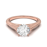 Cathedral Solitaire Frame 1.8mm thickness Rose Gold