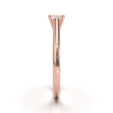 Cathedral Solitaire Frame 1.8mm thickness Rose Gold
