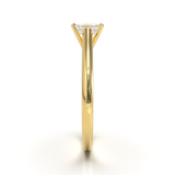 Cathedral Solitaire Frame 1.8mm thickness Yellow Gold