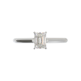Cathedral Solitaire Frame 1.8mm thickness White Gold