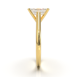Cathedral Solitaire Frame 1.8mm thickness Yellow Gold
