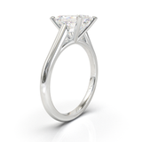 Cathedral Solitaire Frame 1.8mm thickness White Gold