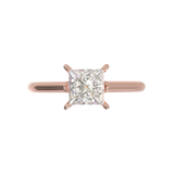 Cathedral Solitaire Frame 1.8mm thickness Rose Gold