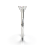 Cathedral Solitaire Frame 1.8mm thickness White Gold
