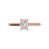 Cathedral Solitaire Frame 1.8mm thickness Rose Gold