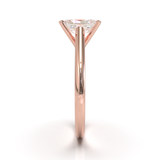 Cathedral Solitaire Frame 1.8mm thickness Rose Gold