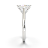 Cathedral Solitaire Frame 1.8mm thickness White Gold