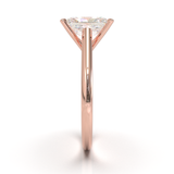 Cathedral Solitaire Frame 1.8mm thickness Rose Gold