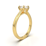Cathedral Solitaire Frame 1.8mm thickness Yellow Gold