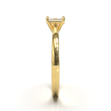 Cathedral Solitaire Frame 1.8mm thickness Yellow Gold