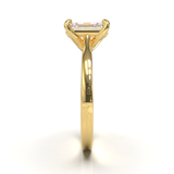 Cathedral Solitaire Frame 1.8mm thickness Yellow Gold