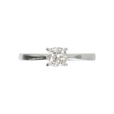 Cathedral Solitaire Frame 1.8mm thickness Yellow Gold