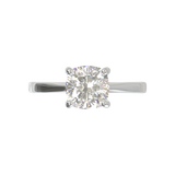 Cathedral Solitaire Frame 1.8mm thickness Yellow Gold