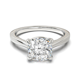 Cathedral Solitaire Frame 1.8mm thickness Yellow Gold